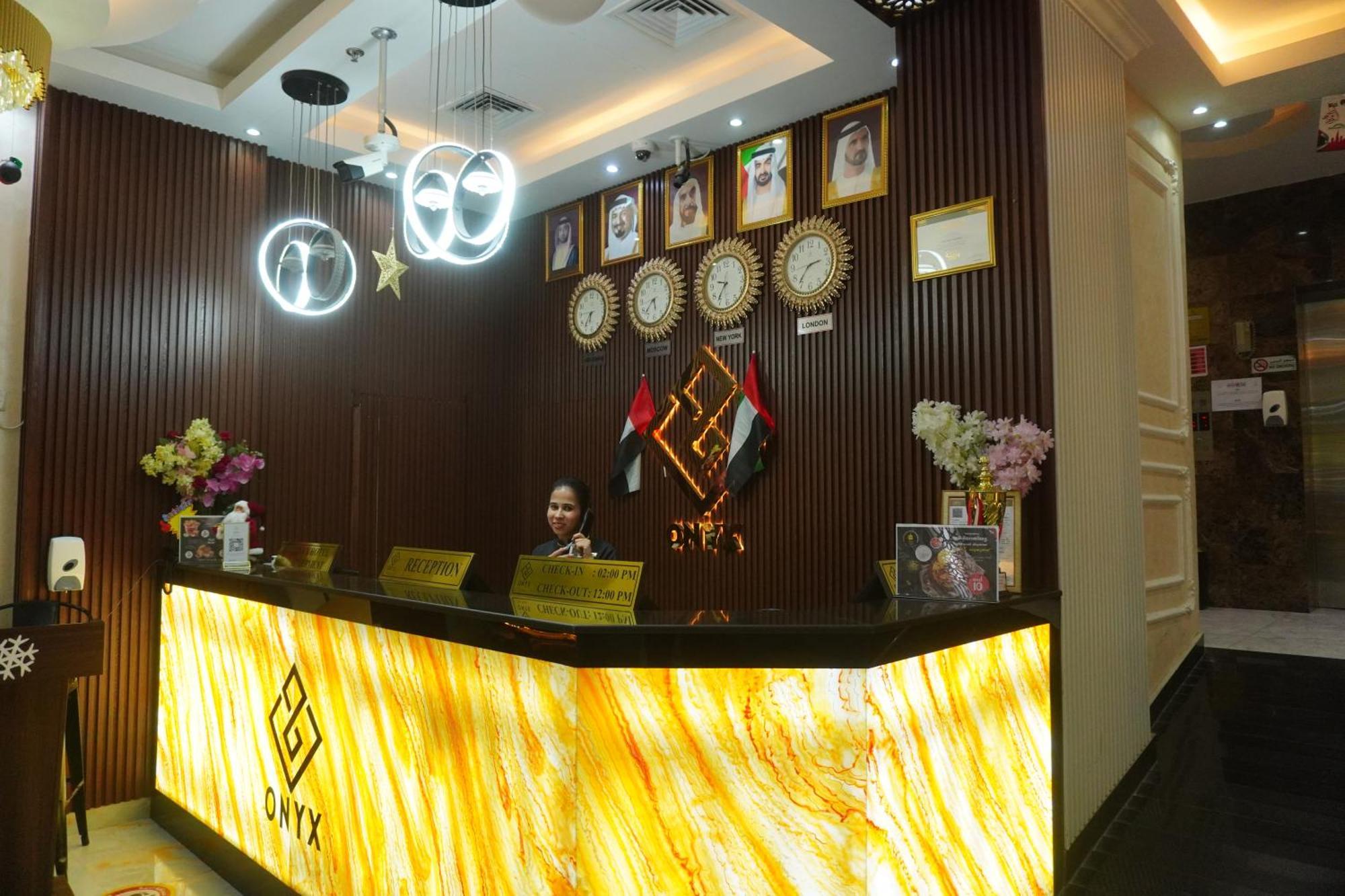 Onyx Hotel Apartments - Maha Hospitality Group อัจมาน ภายนอก รูปภาพ